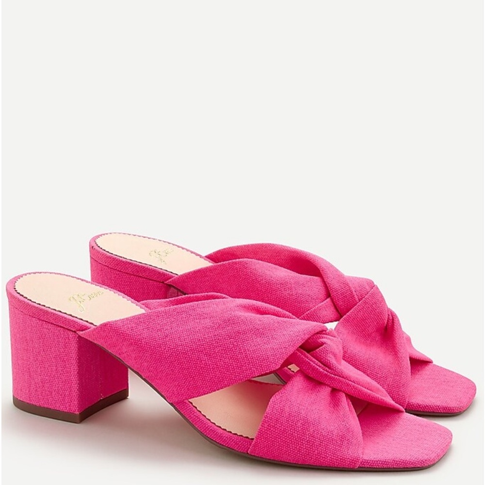 J. Crew Sandals Size 9.5 Pink Odette